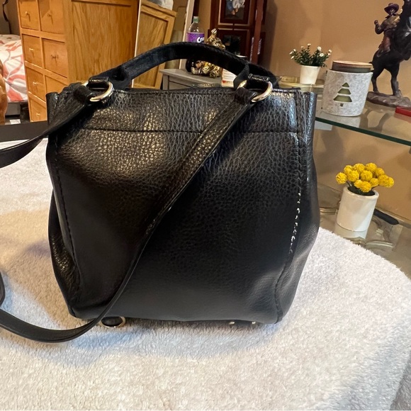 Coach Derby Black Pebbled Leather Backpack - Picture 2 of 10